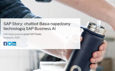 SAP Story: chat bot Basia powered by SAP Business AI technology