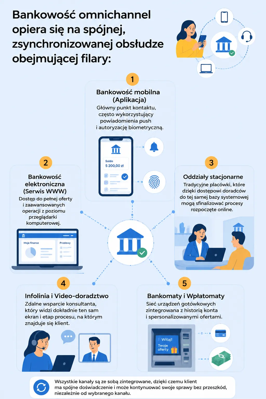 filary omnichannel w bankowosci
